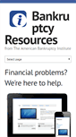 Mobile Screenshot of bankruptcyresources.org